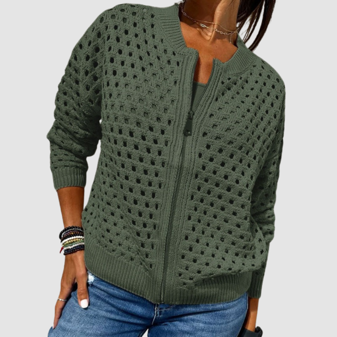 Desiree - Élégant Cardigan Tricoté
