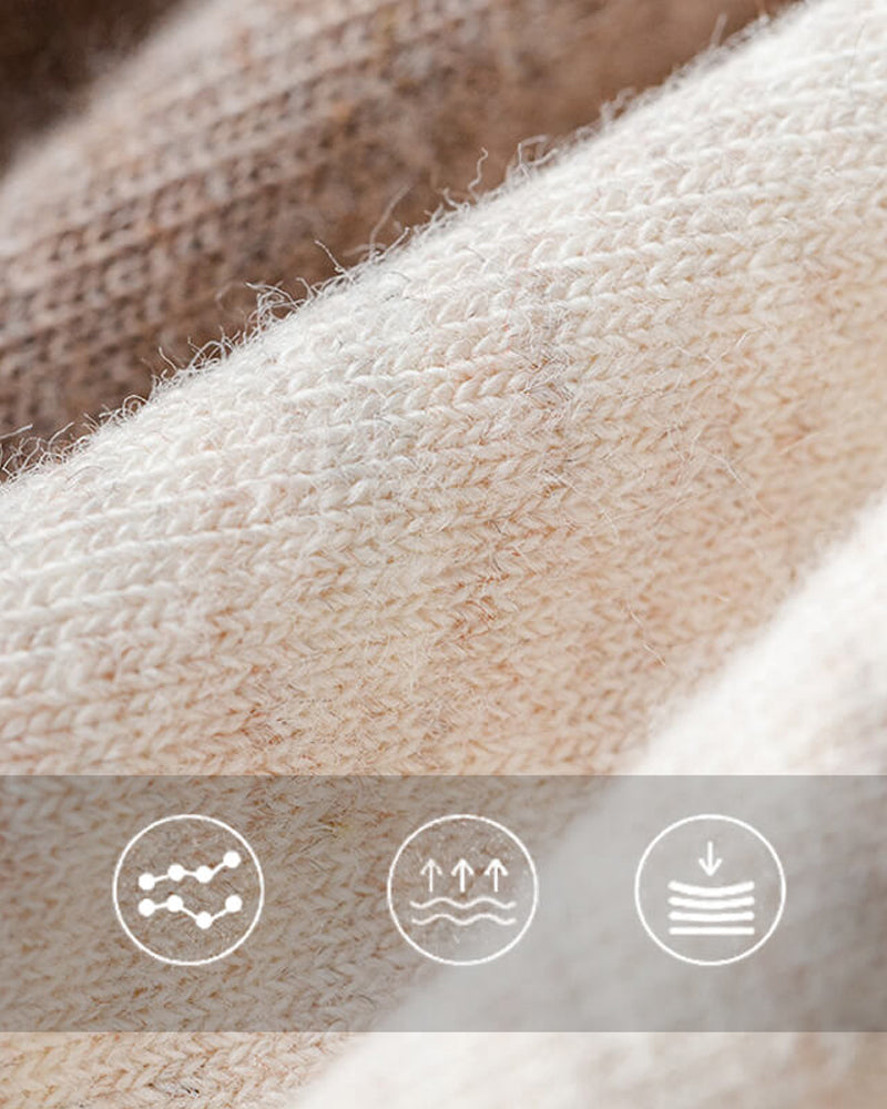 Pull Tricoté À Col Mi-Haut