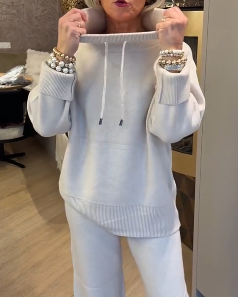 Pull Col Haut Cordon Mode