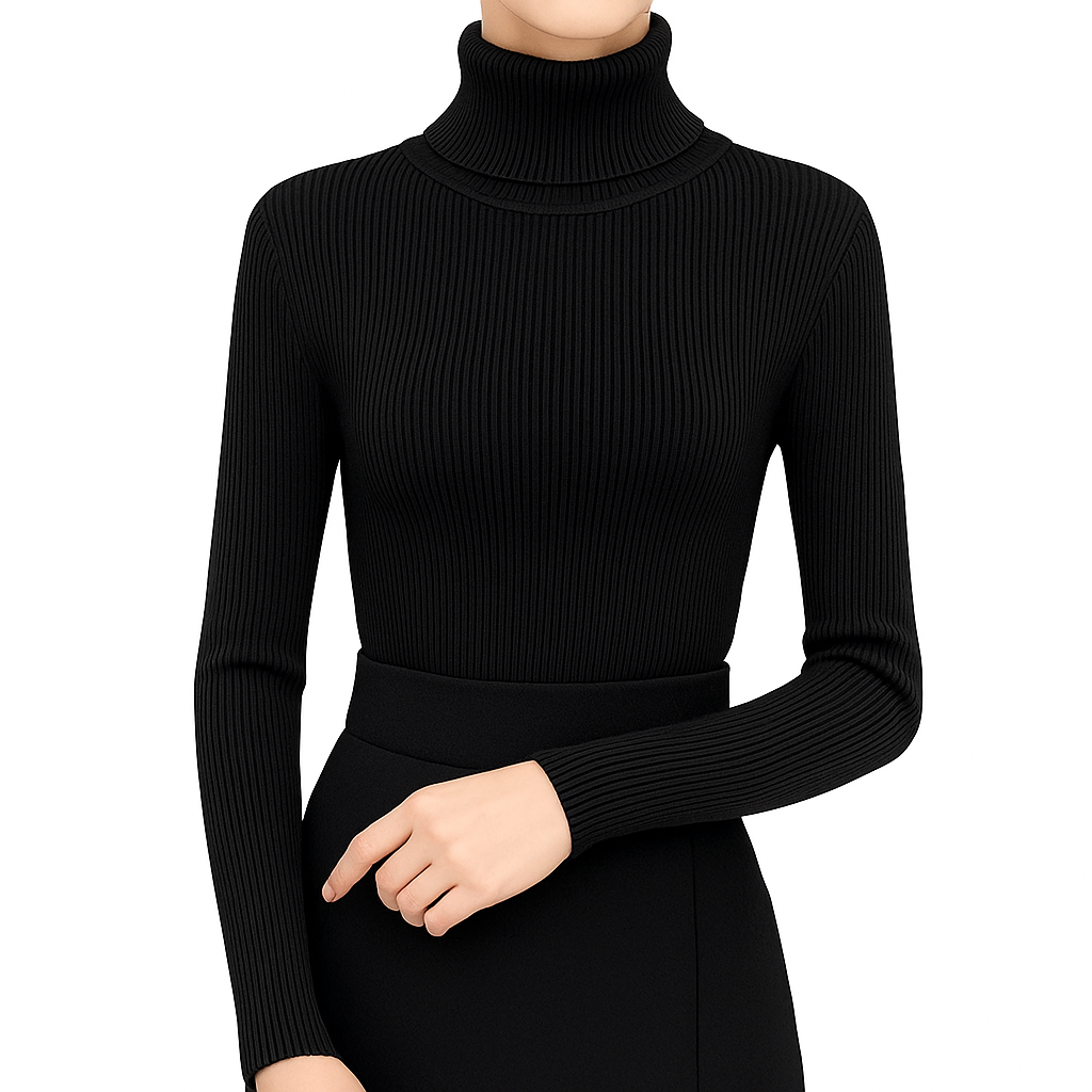 Solor Paris™ | Pull Col Roulé Femme