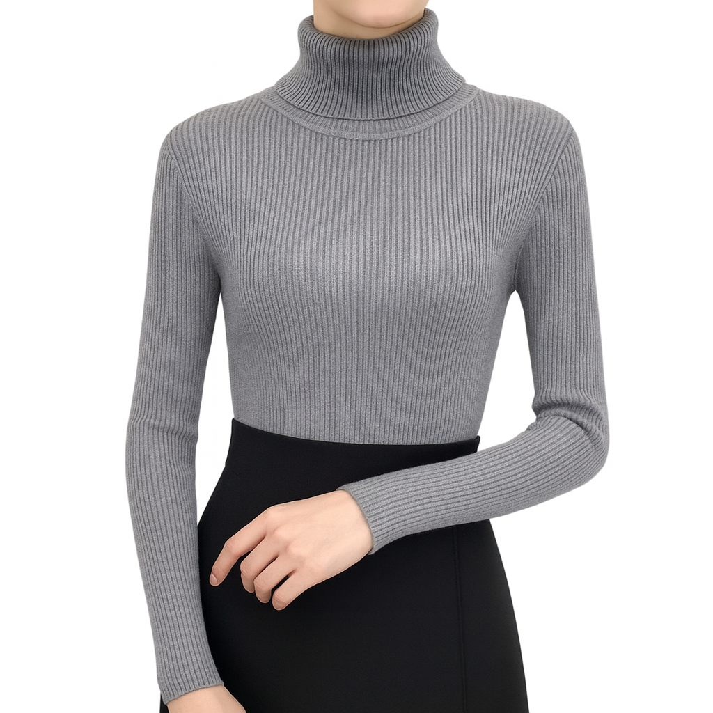 Solor Paris™ | Pull Col Roulé Femme