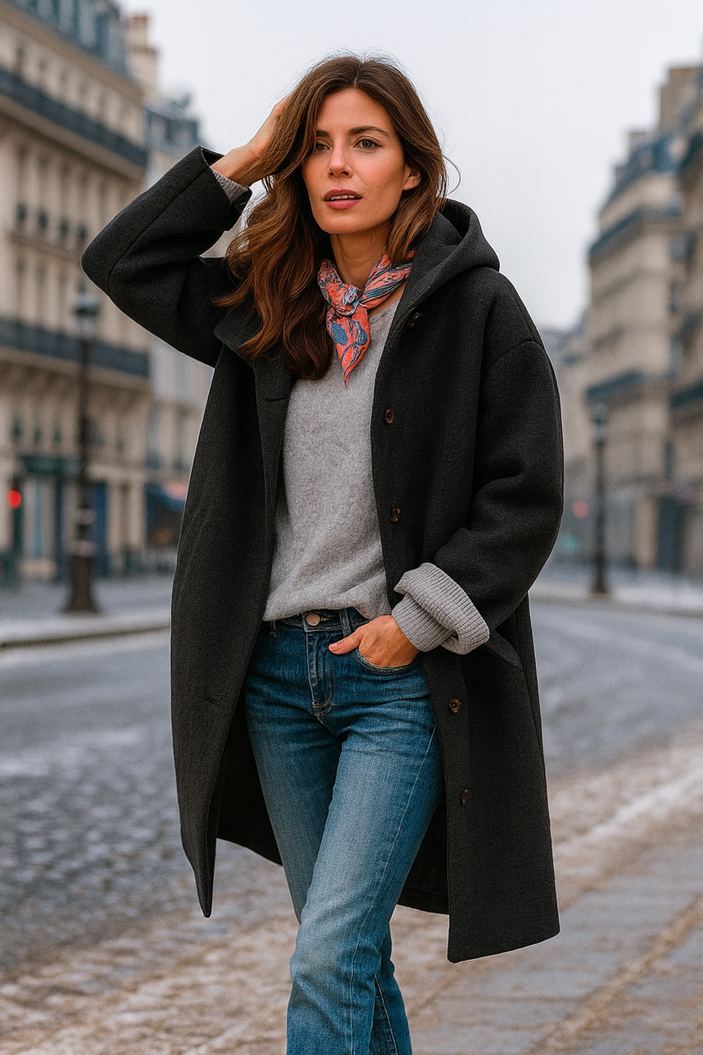 Sophia™ | Manteau en laine confortable pour l'hiver