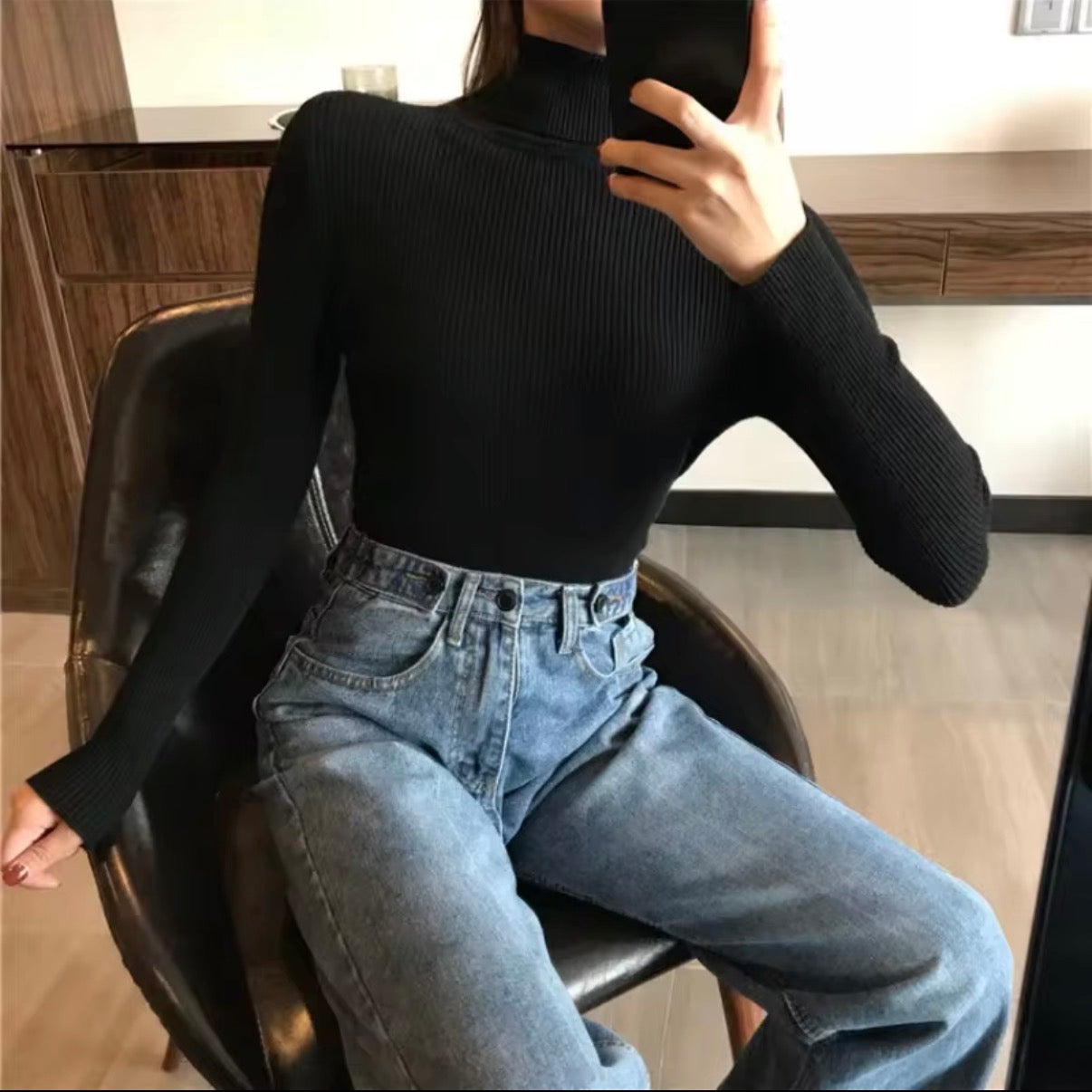 Solor Paris™ | Pull Col Roulé Femme