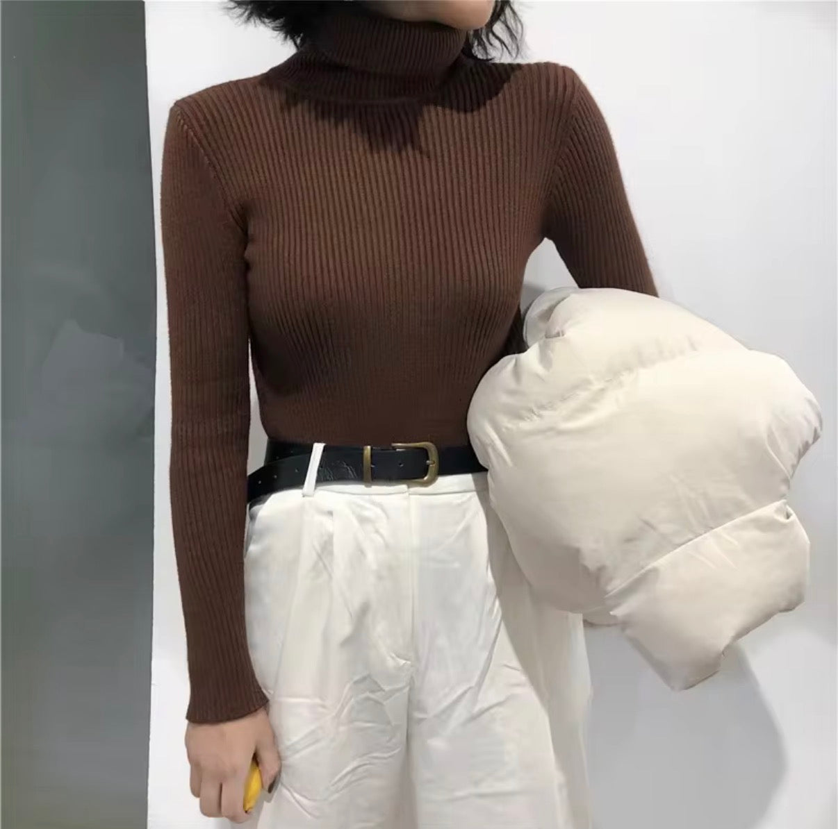 Solor Paris™ | Pull Col Roulé Femme