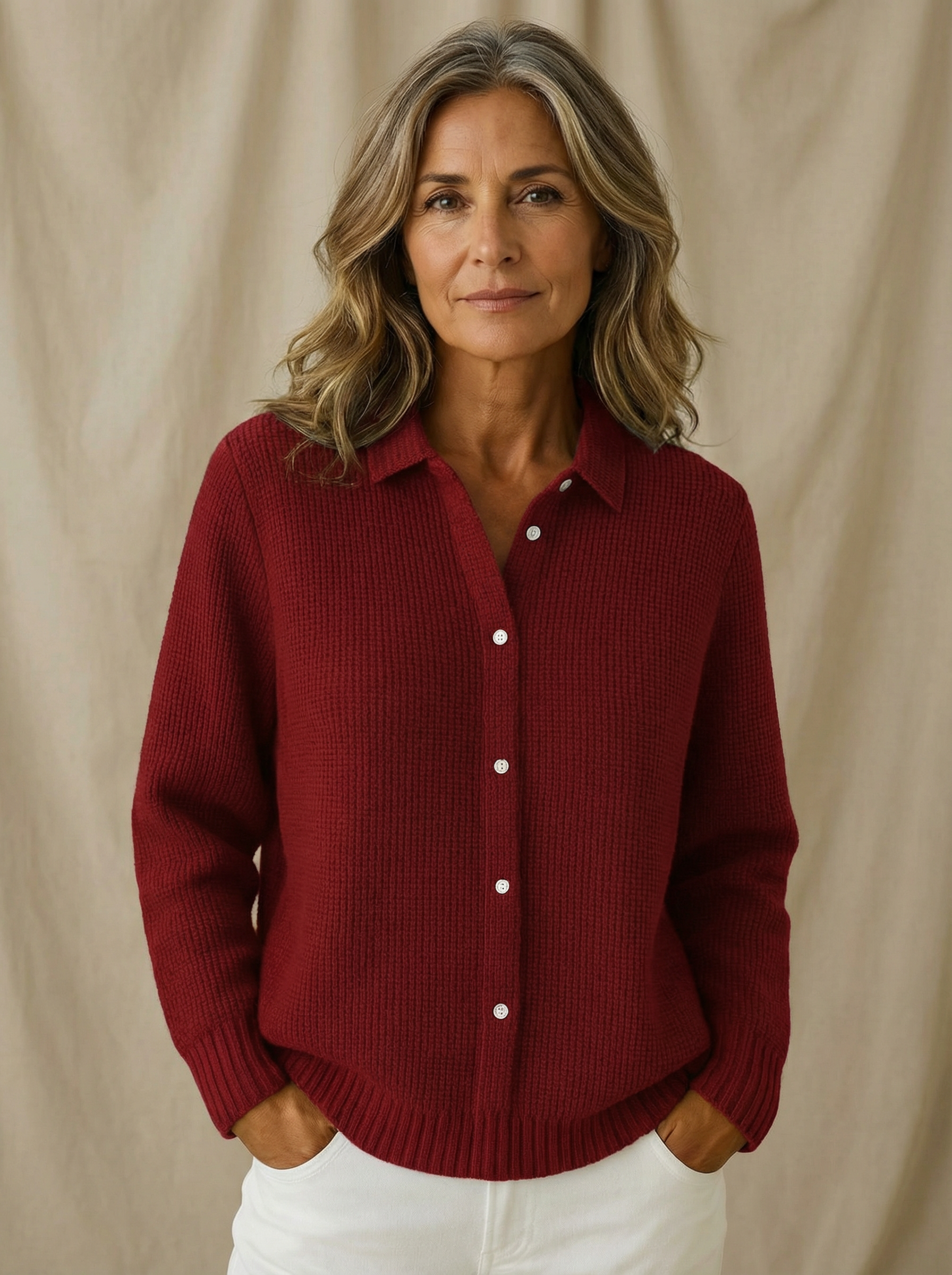 Emma™ | Pull Femme Doux & Élégant • Col Classique