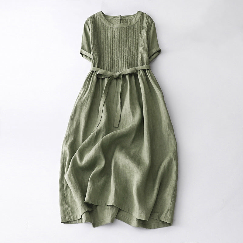 Solor Paris™ | Robe rétro plissée