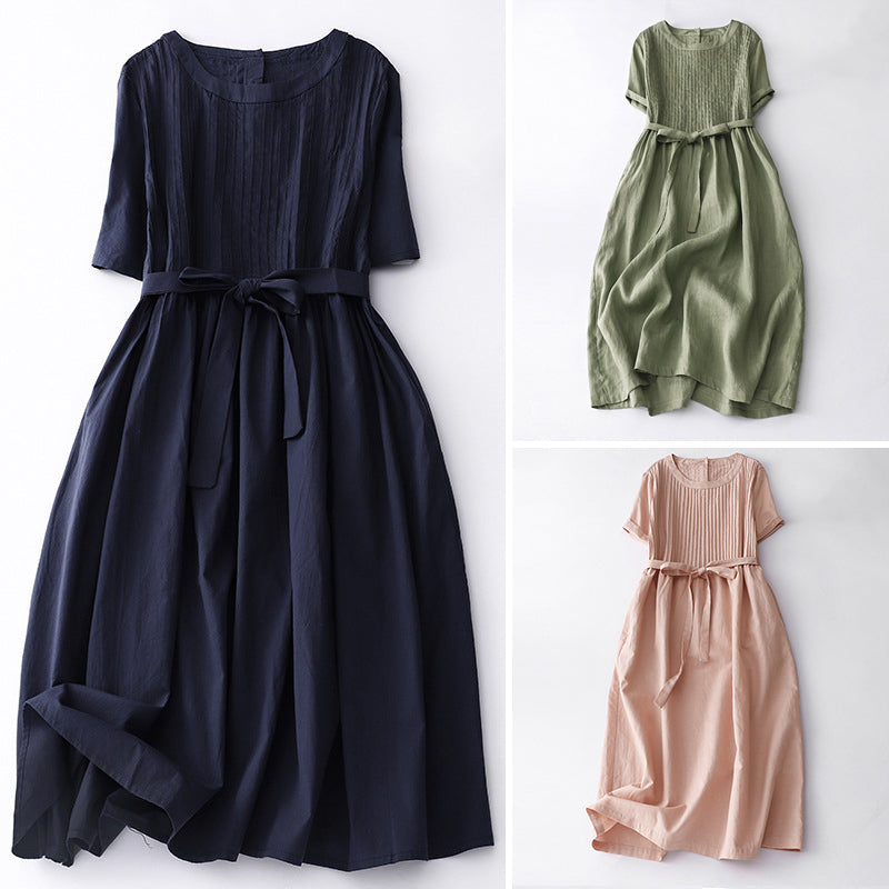 Solor Paris™ | Robe rétro plissée