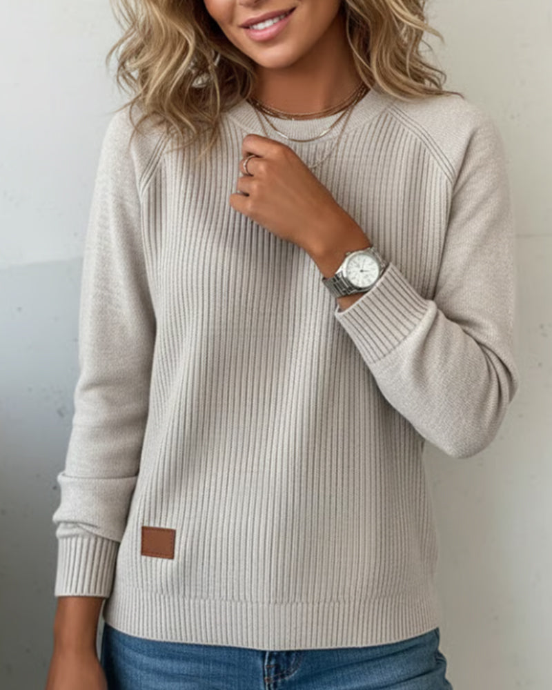 Pull Col Rond Tendance