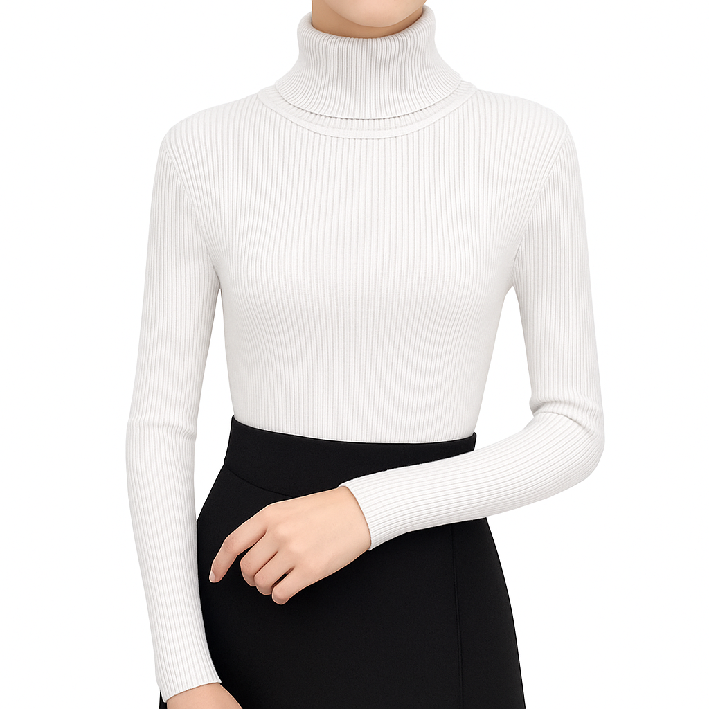 Solor Paris™ | Pull Col Roulé Femme