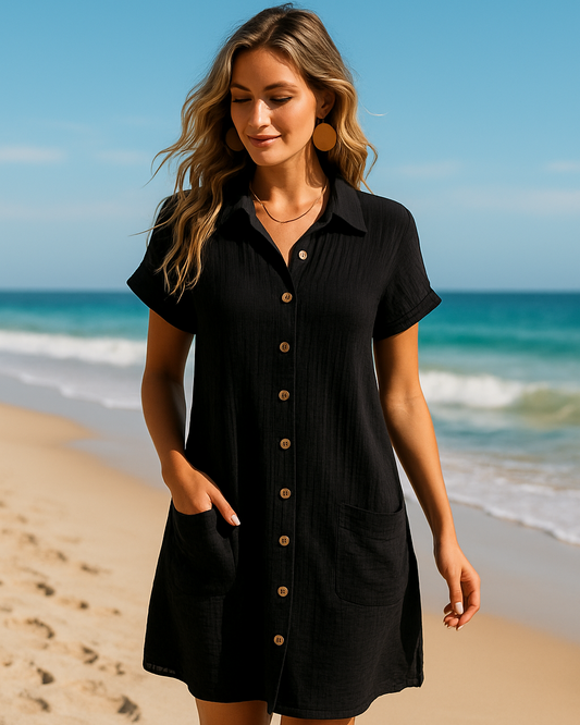 Lunéra™ – Robe d'Été Élégante