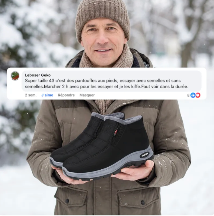 OrthoHiver+™ | Chaussures de marche d'hiver à confort orthopédique