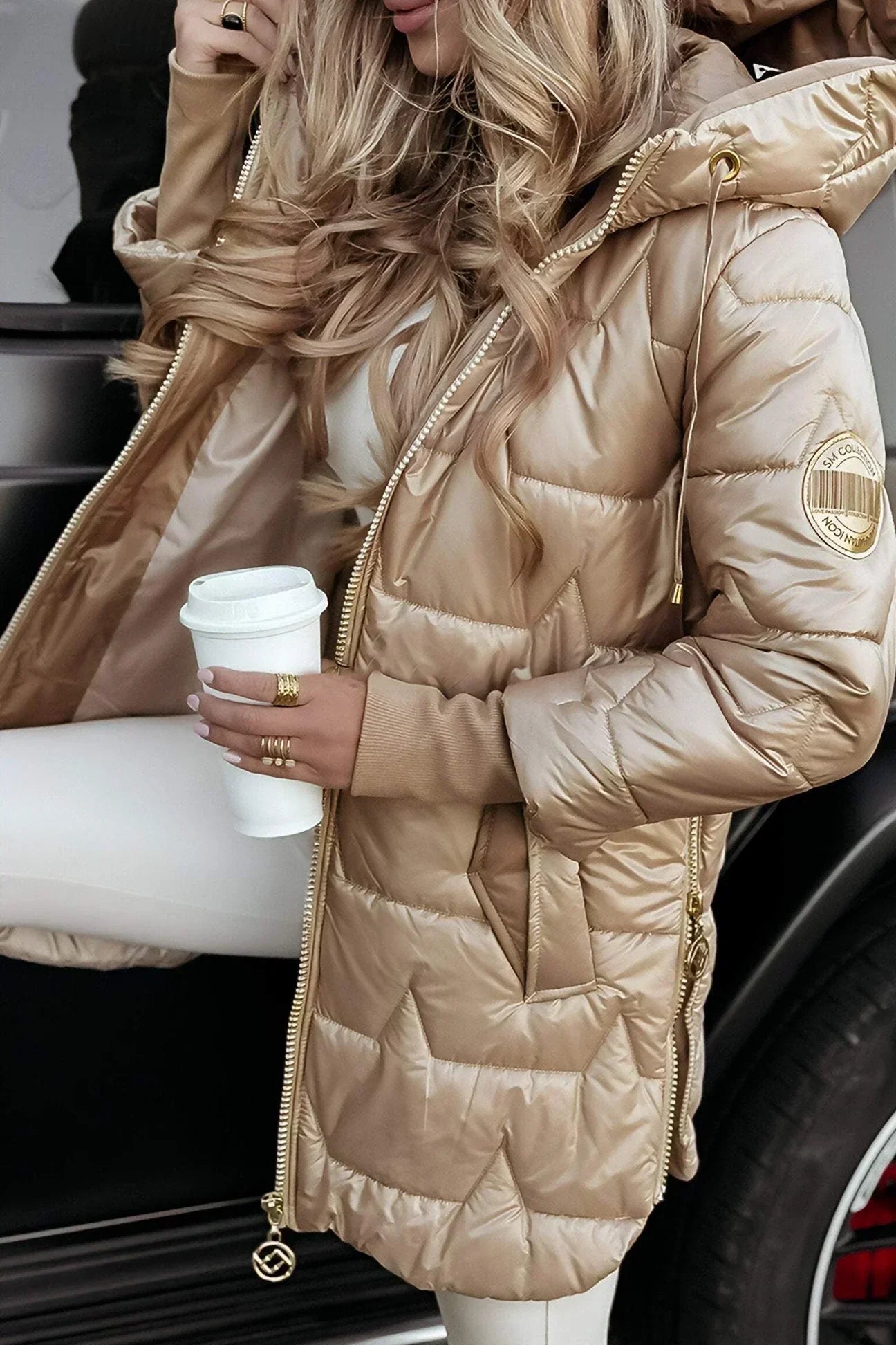 Solor Paris™ | Manteau Élégant d'Hiver avec Capuche et Rembourrage