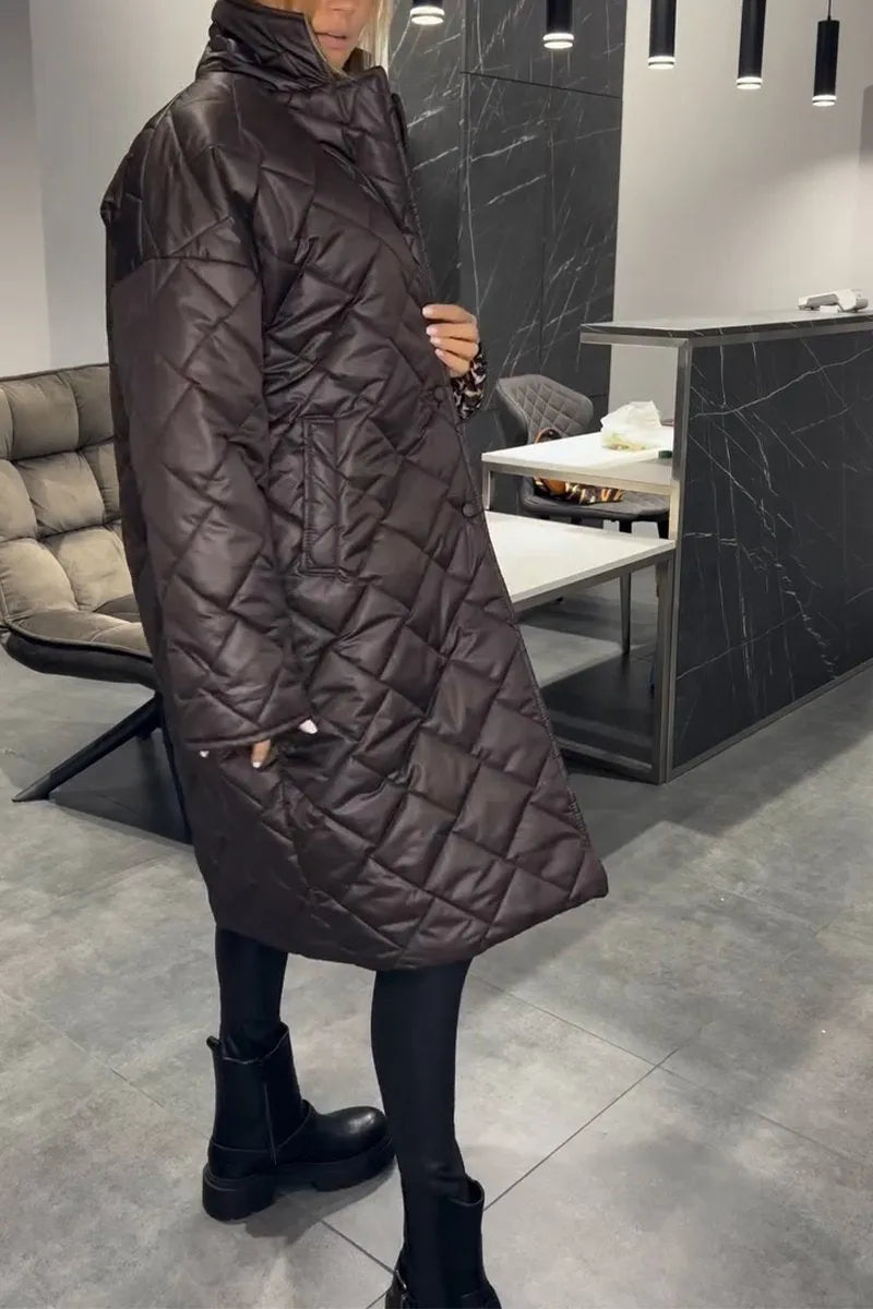 Solor Paris™ | Manteau Léopard Luxe • Chaud & Confortable • Coupe Élégante
